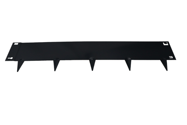 Afbeeldingen van Kantopsluiting met pin Antra poedercoating 24x106 cm