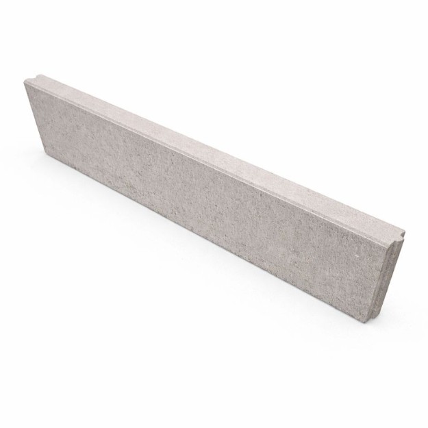Afbeeldingen van Opsluitband Grijs 6x20x100