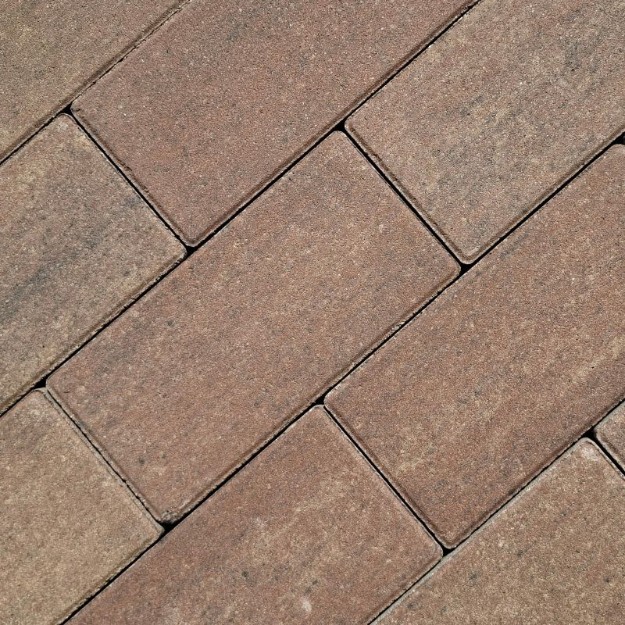 Afbeeldingen van Betonklinkers 21x10,5x8 cm Marmo Marone