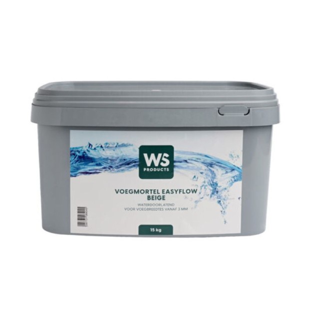 Afbeeldingen van Voegmiddel easy flow beige 15kg