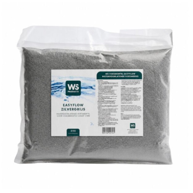 Afbeeldingen van Voegmiddel  Easy Fine KLEINVERPAKKING Zilver Grijs 2 kg